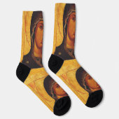 Our Lady of Kazan Orthodox Icon Socken (Rechts)