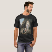Our Lady Of Lourdes St Bernadette Immaculate Mary  T-Shirt (Vorne ganz)
