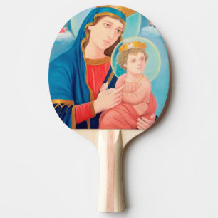 Our Lady of Perpetual Help Catholic Tischtennis Schläger