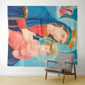 Our Lady of Perpetual Help Catholic Wandteppich (Beispiel (Horizontal))