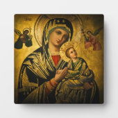 Our Lady of Perpetual Help Fotoplatte (Vorderseite)