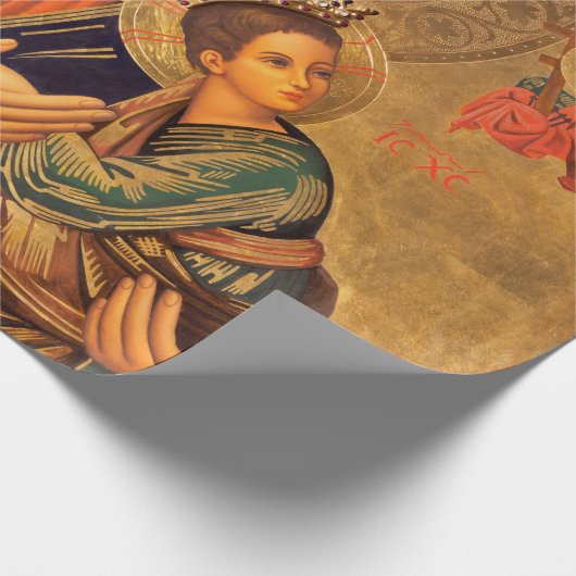 Our Lady Of Perpetual Help Geschenkpapier (Ecke)