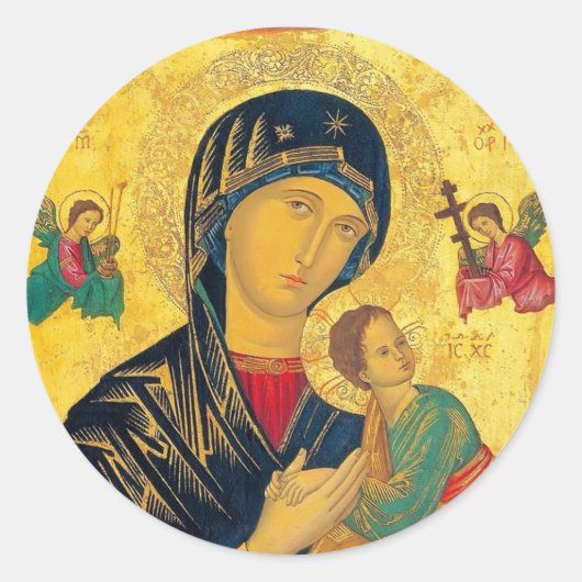 Our Lady of Perpetual Help Stickers  (Vorderseite)