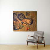 Our Lady Of Perpetual Help Wandteppich (Beispiel (Horizontal))