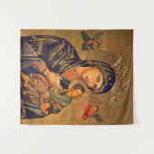 Our Lady Of Perpetual Help Wandteppich (Vorderseite (Horizontal))