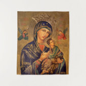 Our Lady Of Perpetual Help Wandteppich (Vorderseite)