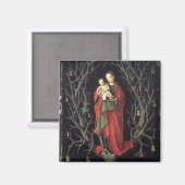 Our Lady of the Dry Tree c.1450 Magnet (Vorderseite/Rückseite)