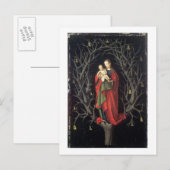 Our Lady of the Dry Tree c.1450 Postkarte (Vorne/Hinten)