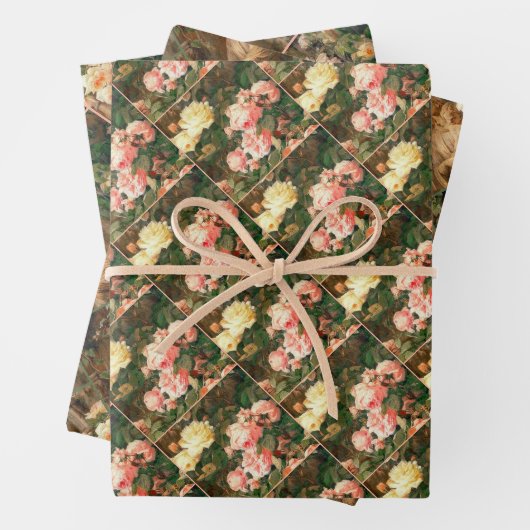 Our Lady of the Roses - Madonna with child Geschenkpapier Set (Beispiel)