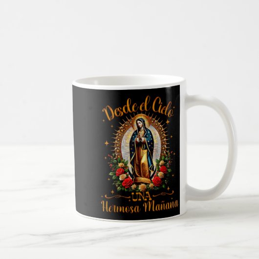 Our Lady Virgen De Guadalupe Saint Virgin Mary Nk Kaffeetasse (Rechts)