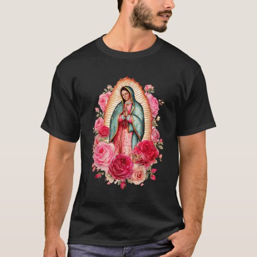 Our Lady Virgen De Guadalupe Saint Virgin Mary Nk  T-Shirt (Vorderseite)