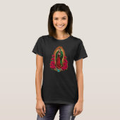 Our Lady Virgen De Guadalupe Virgin Mary Catholic  T-Shirt (Vorne ganz)