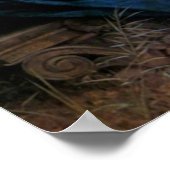 Our Lady Virgin Mary Song of Angels Print Poster (Ecke)