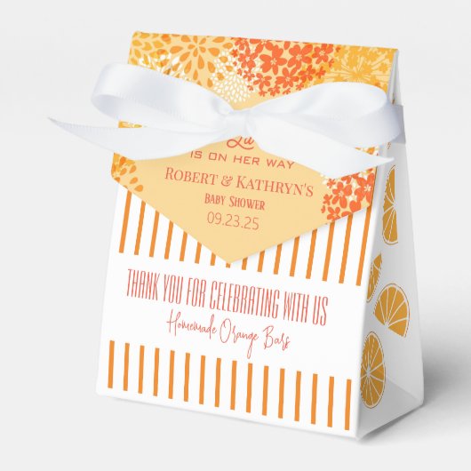 "Our Lil Süsse" Kinderdusche Personalisiert Gefall Geschenkschachtel (Vorderseite)