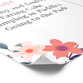 Our Little Boo is Two Poster (Ecke)