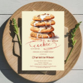 Our Little Cookie Is On The Way Cute Baby Shower Einladung