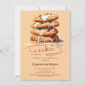 Our Little Cookie Is On The Way Cute Baby Shower Einladung (Vorderseite)