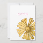 Our little Daisy Einladung (Rückseite)