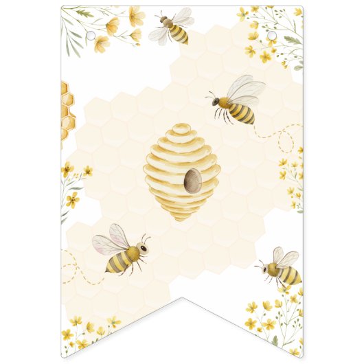 Our Little Honey 1st Birthday Banner (Erste Fahne)