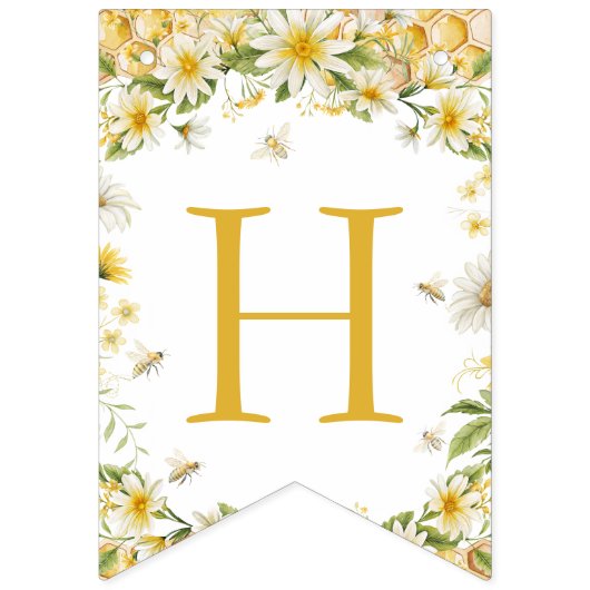 Our Little Honey 1st Birthday Banner (Zweite Fahne)