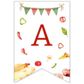 Our Little Meatball 1st Birthday Wimpelkette (Dritte Fahne)