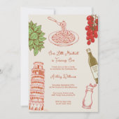 Our little meatball is turning one 1st Birthday  Einladung (Vorderseite)