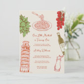 Our little meatball is turning one 1st Birthday Einladung (Stehend Vorderseite)