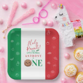 Our Little Meatball is Turning One Birthday Party Pappteller (Party)