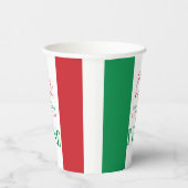 Our Little Meatball is Turning Two Birthday Party  Pappbecher (Rechts)