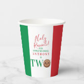 Our Little Meatball is Turning Two Birthday Party  Pappbecher (Vorderseite)