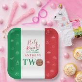 Our Little Meatball is Turning Two Birthday Party  Pappteller (Party)