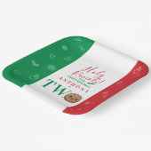 Our Little Meatball is Turning Two Birthday Party  Pappteller (Gewinkelt)