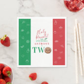 Our Little Meatball is Turning Two Birthday Party  Serviette (Beispiel)