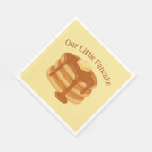 Our Little Pancake Breakfast Brunch Theme Serviette (Ecke)