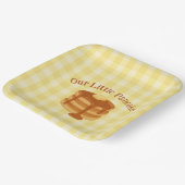 Our Little Pancake Brunch Theme Baby Shower Pappteller (Gewinkelt)