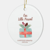 Our Little Present Keramik Ornament (Links)