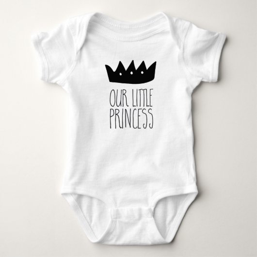 Our little princess baby strampler (Vorderseite)