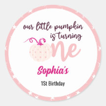 our little pumpkin is turning one 1St Birthday