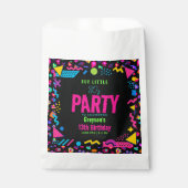 our little Retro Neon 80's Birthday Party Geschenktütchen (Vorderseite)