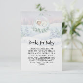 Our Little Snowbaby is on the way First Library Begleitkarte (Stehend Vorderseite)