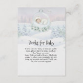 Our Little Snowbaby is on the way Storybook Wish Begleitkarte (Vorderseite)