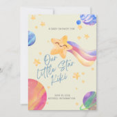 “Our Little Star” Baby Shower Invitation Einladung (Vorderseite)