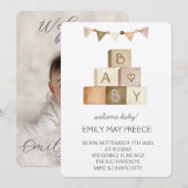 Our Little Sunshine’s Birthday Bash Einladung (Vorne/Hinten)