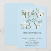 Our Little Sunshine’s Birthday Bash Einladung (Vorne/Hinten)