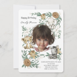 Our Little Sunshine’s Birthday Bash Invitation Einladung