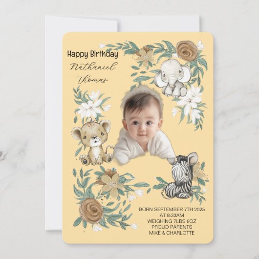 Our Little Sunshine’s Birthday Bash Invitation Einladung (Vorderseite)