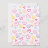 Our little sweetheart is turning one Birthday Einladung (Rückseite)