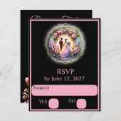 Our Love Is Brighter Than The Moon RSVP (Vorne/Hinten)