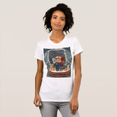 “Our Love Is the Best Gift – Cozy Winter Lovers Hy T-Shirt (Vorne ganz)