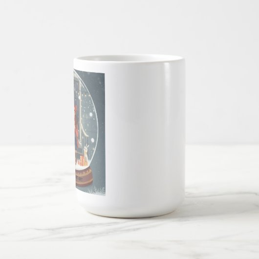 Our Love Is the Best Gift – Cozy Winter Lovers Hyg Kaffeetasse (Mittel)